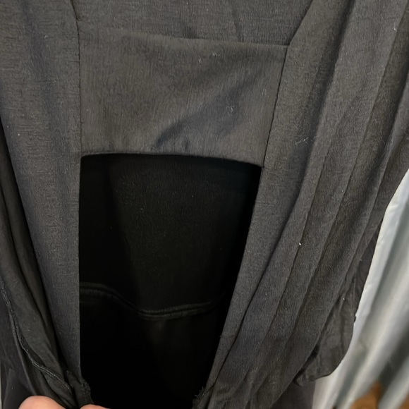 Great black summer dress with open back - Picture 6 of 7